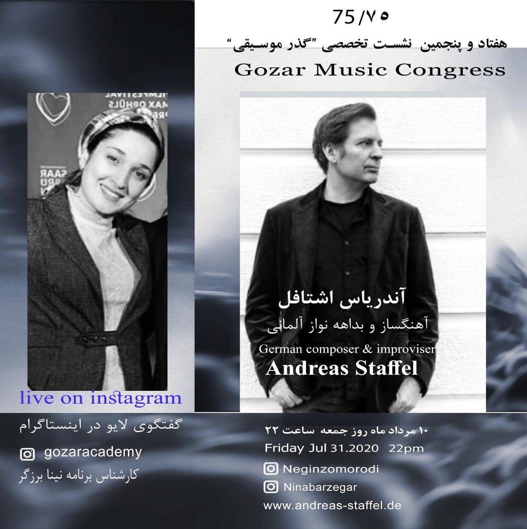 Gozar Music Congress - Andreas Staffel - Instagram